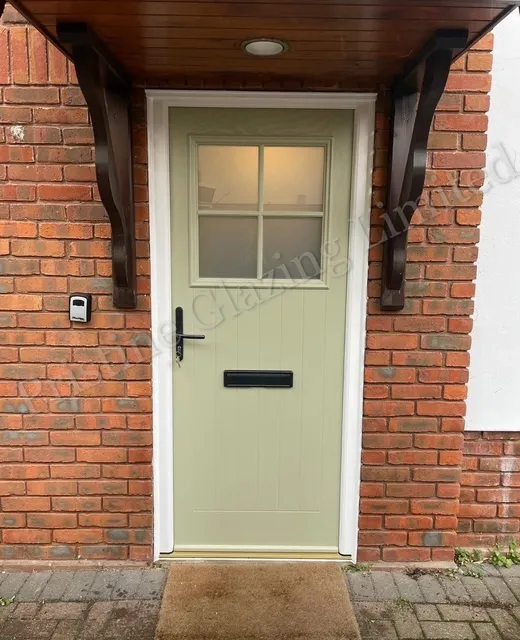 lime door
