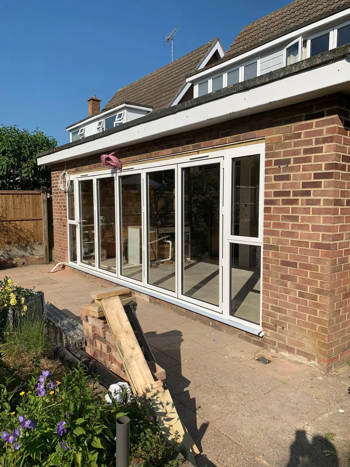 extension with large window