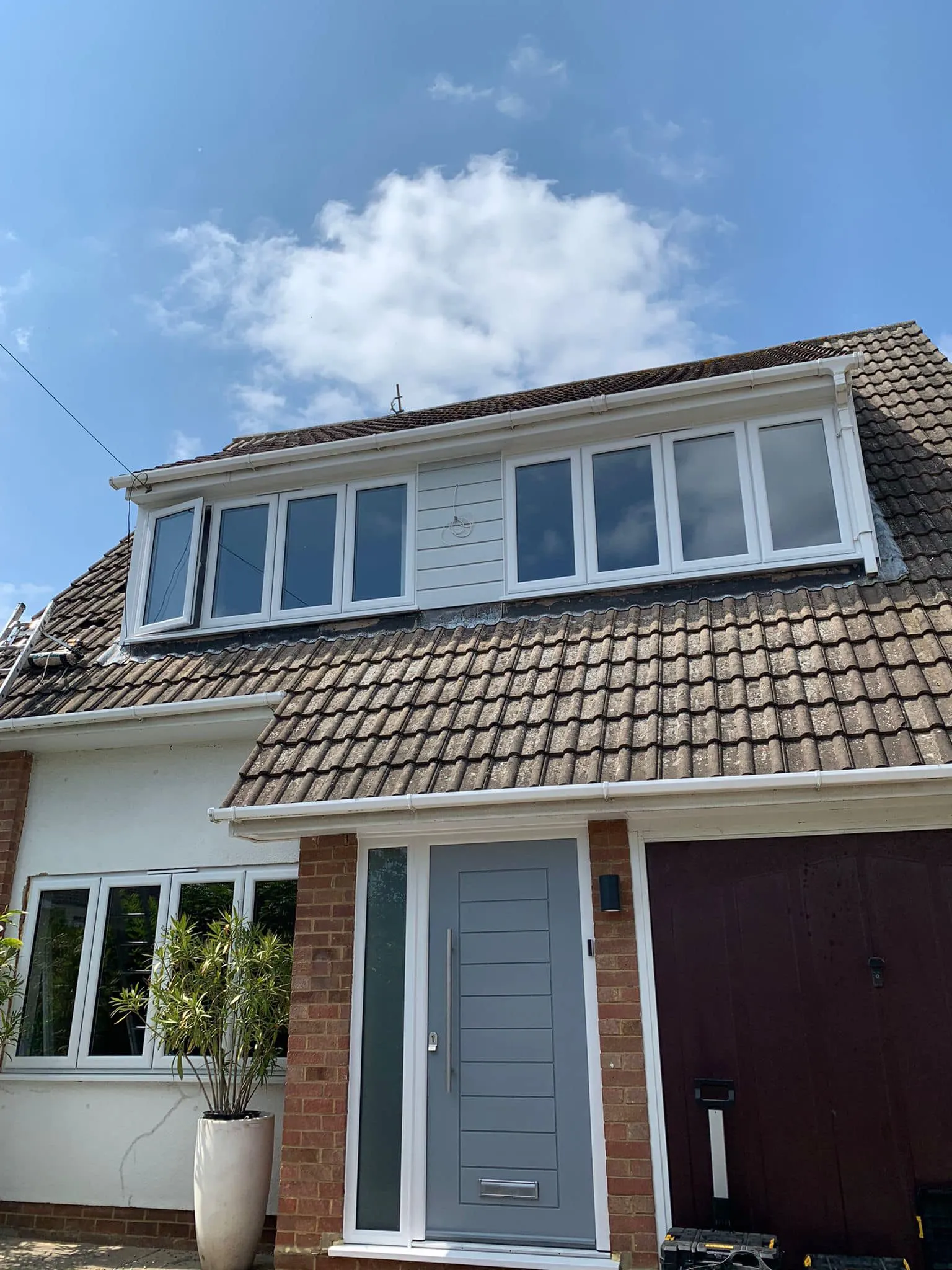 loft conversion with new windows