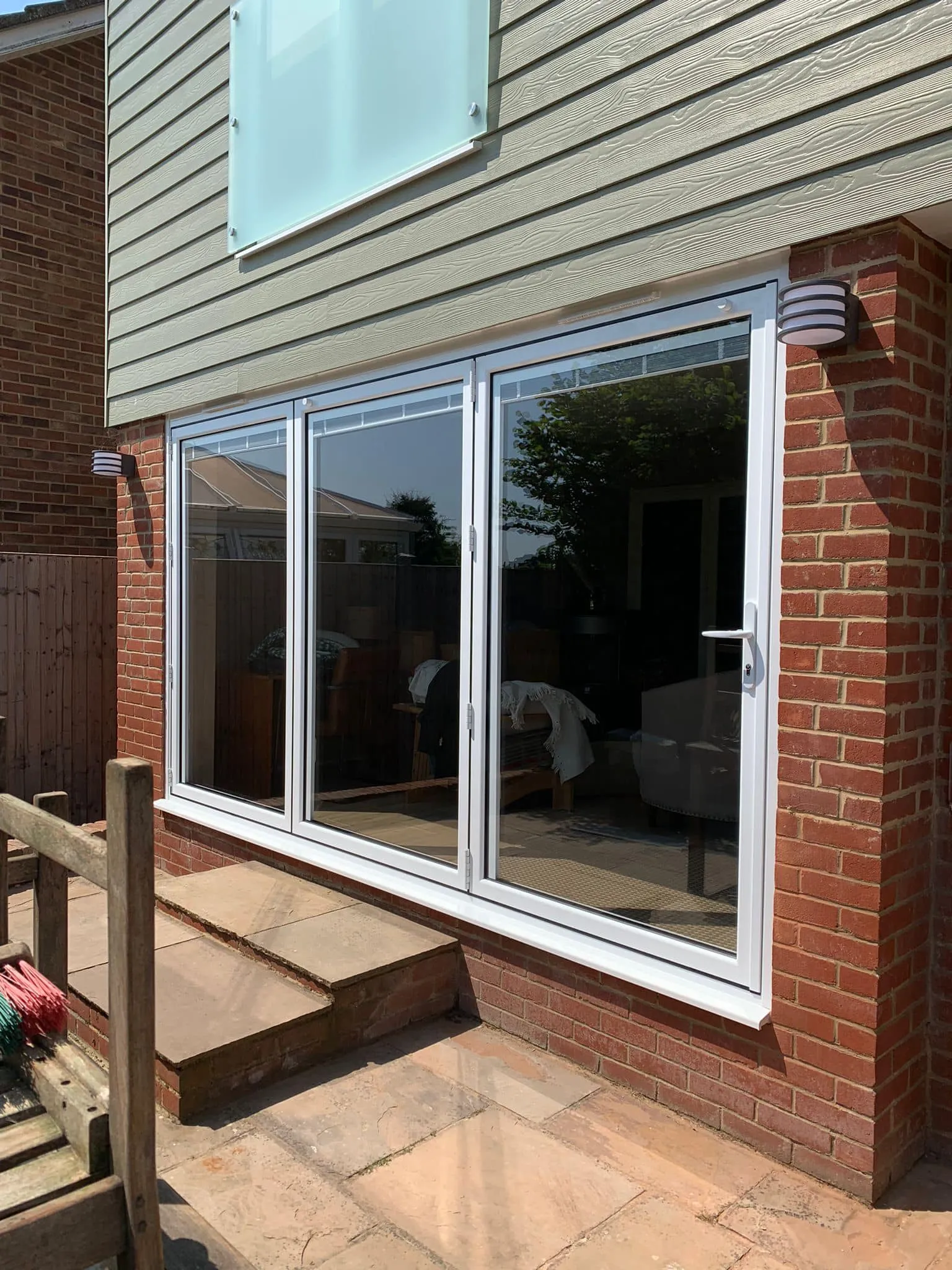 new windows on front of house