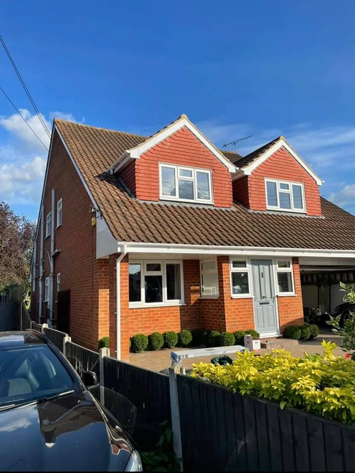 new home with white windows